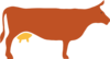 Cow Silhouette Clip Art